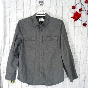 AG ADRIANO GOLDSCHMIED Flannel Button Down Shirt Size L